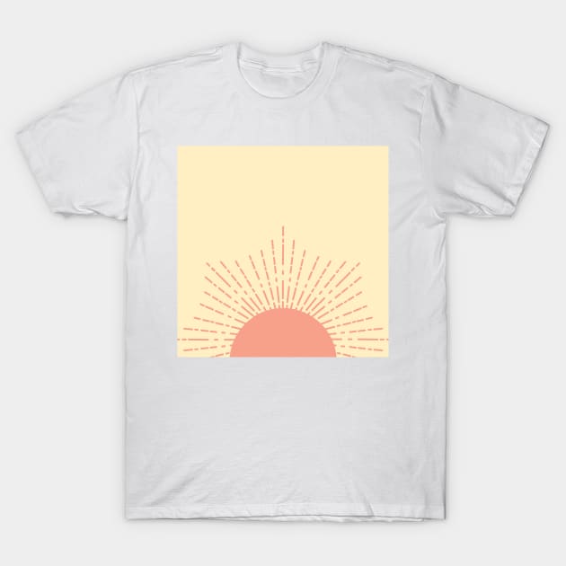 setting sun T-Shirt by stupidpotato1